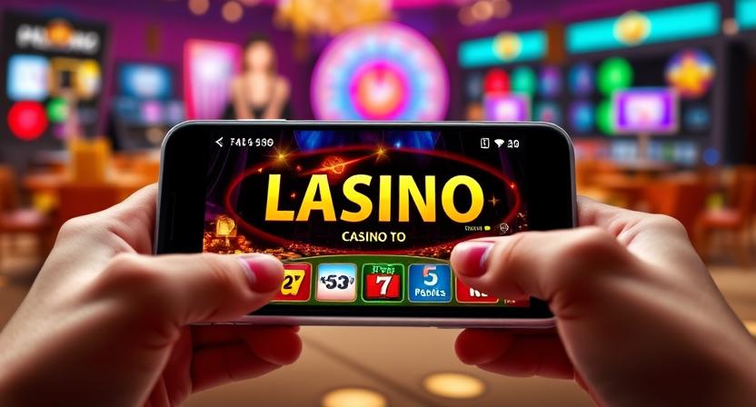 3K777 mobile casino app interface